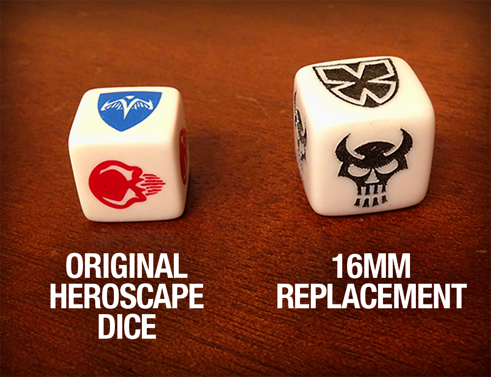 HEROSCAPE REPLACEMENT GAME PARTS DICE MARKERS...PLEASE USE THE DROP DOWN BOX 